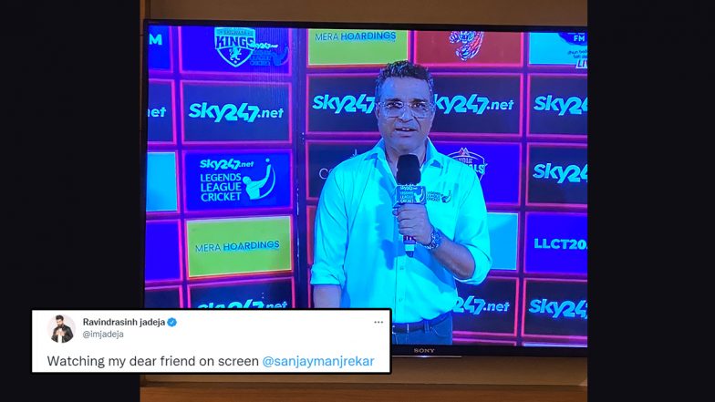 Ravindra Jadeja Shares Picture of ‘Dear Friend’ Sanjay Manjrekar on Twitter