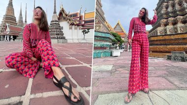 Hina Khan Looks Absolutely Charming in Printed Pink Co-Ord Set; Gives Perfect Vacay Goals in Recent Pics From Thailand