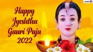 Jyeshtha Gauri Puja 2022 Greetings & Photos: HD Wallpapers, WhatsApp Wishes, SMS, Messages and Texts to Celebrate the&nbsp;Maharashtrian Festival&nbsp;