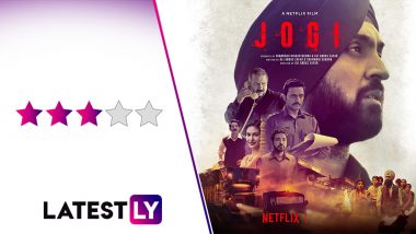 Jogi Movie Review: Diljit Dosanjh and Mohammed Zeeshan Ayyub Excel in Ali Abbas Zafar’s Nearly Intense Revisital of 1984 Anti-Sikh Riots (LatestLY Exclusive)