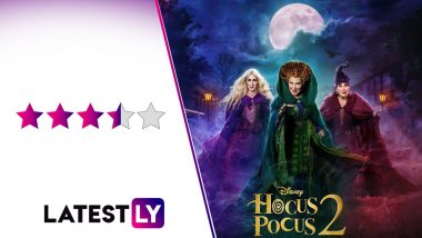 Hocus Pocus 2 Movie Review: Bette Midler, Kathy Najimy and Sarah Jessica Parker’s Witches Return In a Goofy and Fun Legacy Sequel! (LatestLY Exclusive)