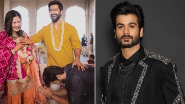 Katrina Kaif's Birthday 'Ashirwad' for Brother-in-Law Sunny Kaushal Is Too Cute, as Hubby Vicky Kaushal Looks On! (View Pic)