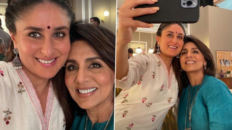 Kareena Kapoor Khan Shares Happy Selfie With Neetu Kapoor as They Shoot Together for New Project