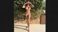 Esha Gupta Raises Oomph As She Poses in a Sexy Two-Piece Bikini; Says, &lsquo;Still Summer Somehwere&rsquo;! (View Pic)