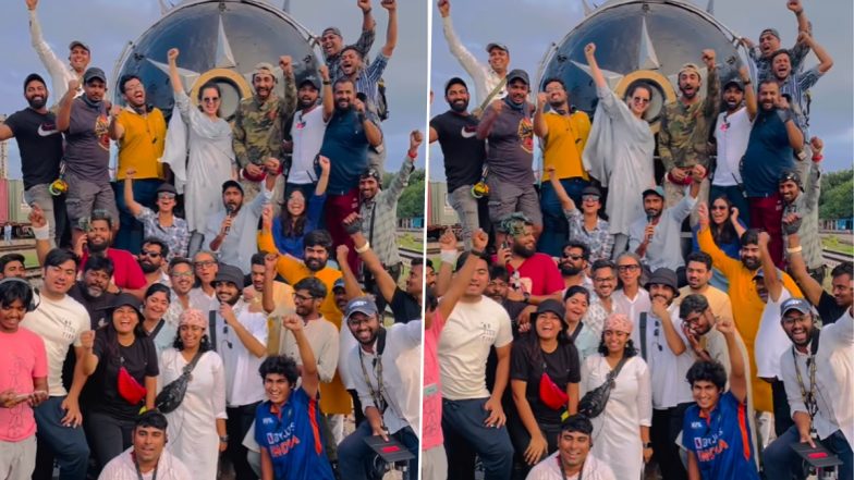 Kangana Ranaut's Emergency Team Delivers Vicky Kaushal's 'How's the Josh' Uri Dialogue With Enthusiasm (Watch Video)