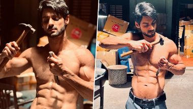 Karan Wahi Turns Into a Hot Sculptor As He Poses Shirtless and Flaunts His Chiseled Abs (View Pics)