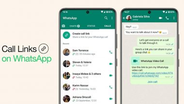WhatsApp Rolls Out Call Links Feature, Group Video Calling for Up to 32 Users in Testing Phase