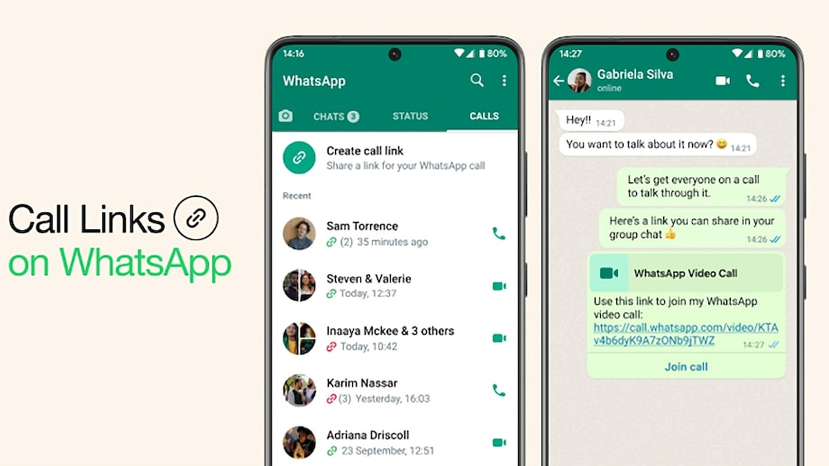 Technology News Whatsapp Rolls Out Call Links Feature Group Video