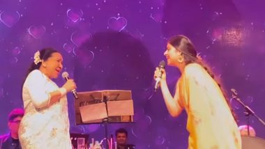 Asha Bhosle Turns 89: Zanai Bhosle Dedicates Poem to Grandmother on Her Birthday