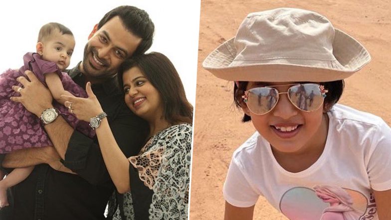 Prithviraj Sukumaran Pens Sweet Note for Daughter Alankrita on Her Eighth Birthday and Also Extends Onam Greetings to Fans (View Post)