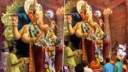 Lalbaugcha Raja 2022 Day 4, September 3, Mukh Darshan Live Streaming Online: Watch LIVE Broadcast of Aarti From Mumbai&rsquo;s Popular Lalbaugcha Raja Sarvajanik Ganeshotsav Mandal