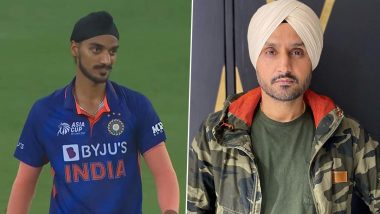 Harbhajan Singh Comes Out in Support of Arshdeep Singh After Youngster Drops Asif Ali’s Catch in India vs Pakistan Asia Cup 2022 Cricket Match