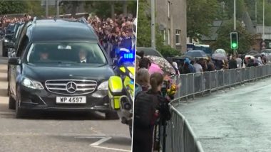 Video: Mourners Line the Route As Queen Elizabeth II’s Coffin Makes Journey From Balmoral to Edinburgh