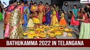 Bathukamma 2022 Days&rsquo; Names in Telugu and Dates: When Is Bathukamma Staring This Year in Telangana? Here&rsquo;s Everything You Need To Know About Annual Celebration