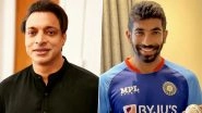 Shoaib Akhtar&rsquo;s Old Video Analysis of Jasprit Bumrah&rsquo;s Back Injury Goes Viral Amidst Reports of India Pacer Being Ruled Out of T20 World Cup 2022