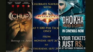 Brahmastra, Chup, Dhokha - All 3 Films' Tickets to Be Sold at Rs 100 For 3 Days (Read Deets)