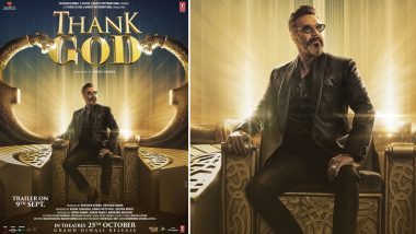 Thank God: Ajay Devgn, Sidharth Malhotra, Rakul Preet Singh’s Film Slated for Diwali Release; Trailer Out on September 9