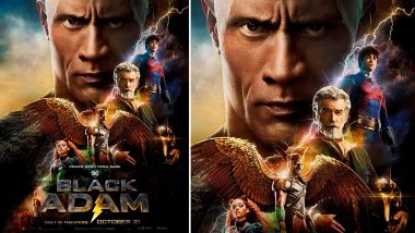 Black Adam: Dwayne Johnson's Anti-Hero Towers Over the Justice Society in This New Poster For His DC Film; Trailer to Release Tomorrow! (View Pic)