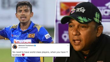 Maheesh Theekshana Takes a Jibe at BCB Director’s ‘World Class’ Remark After Sri Lanka Knock Bangladesh Out of Asia Cup 2022