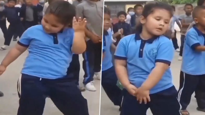 WATCH: Little School Girl Grooves To 'Sami Sami' Song From 'Pushpa' Movie; Her Video is a Viral Hit on the Internet