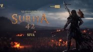 Suriya 42 Motion Poster: Suriya&rsquo;s Next is &lsquo;A Mighty Valiant Saga&rsquo;; Siva Directorial to Be Released in 3D (Watch Video)