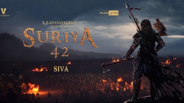 Suriya 42 Motion Poster: Suriya’s Next is ‘A Mighty Valiant Saga’; Siva Directorial to Be Released in 3D (Watch Video)