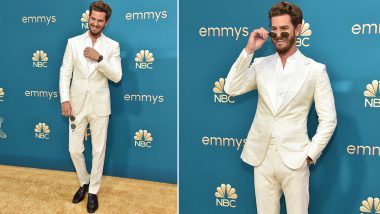 Emmys 2022: Andrew Garfield Looks Dapper Suited Up in All White (View Pics)