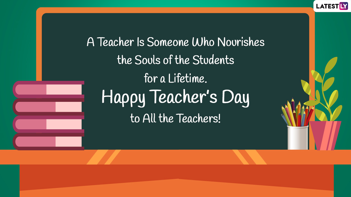 Happy Teacher’s Day 2022 Wishes & Thank You Quotes: Facebook Messages ...