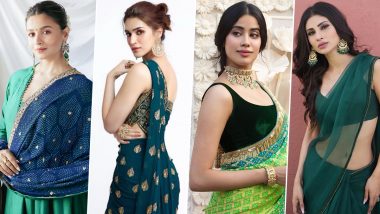 Navratri 2022 Day 8 Colour and Date: Bollywood Actresses’ Ethnic Looks To Help You Plan Your Outfit for Celebrations