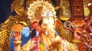 Lalbaugcha Raja 2022 Day 10, September 9, Mukh Darshan Live Telecast Online: Watch LIVE Streaming of Morning Aarti From Mumbai&rsquo;s Famous Lalbaugcha Raja Sarvajanik Ganeshotsav Mandal