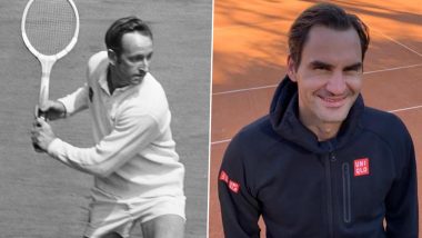 Roger Federer Retires: Australian Tennis Great Rod Laver Pays Tribute to Swiss Maestro, Writes, ‘Thank You for Everything’