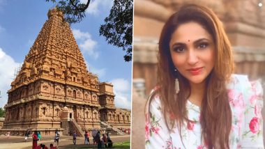 Brihadisvara Temple Viral Video by Sravanya Pittie, Founder of Soka Design Studio, Displays the Shrine’s Famed Size, Great History and Archaeological Beauty; All You Need To Know About the Hindu Dravidian Styled Temple