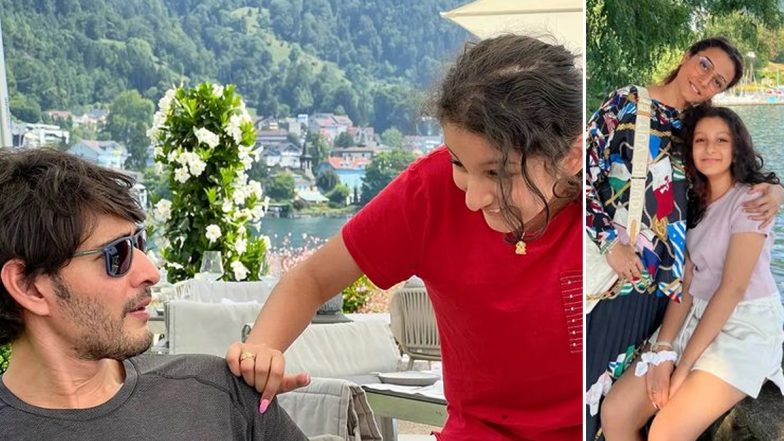 Mahesh Babu and Namrata Shirodkar Wish Sitara Ghattmaneni a Happy Daughter’s Day With Sweet Notes (View Pics)