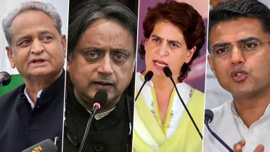 Who Will Become Next Congress President? From Ashok Gehlot to Shashi Tharoor and Sachin Pilot, Here’s a List of Potential Candidates