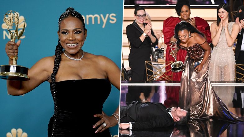 Emmys 2022: Sheryl Lee Ralph Confronted Jimmy Kimmel For Lying on the Floor During Quinta Brunson's Acceptance Speech, Says She Was 'Confused'