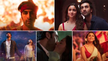 Brahmastra Song Rasiya: Ranbir Kapoor and Alia Bhatt Share Magical Chemistry in the Love Ballad (Watch Video)