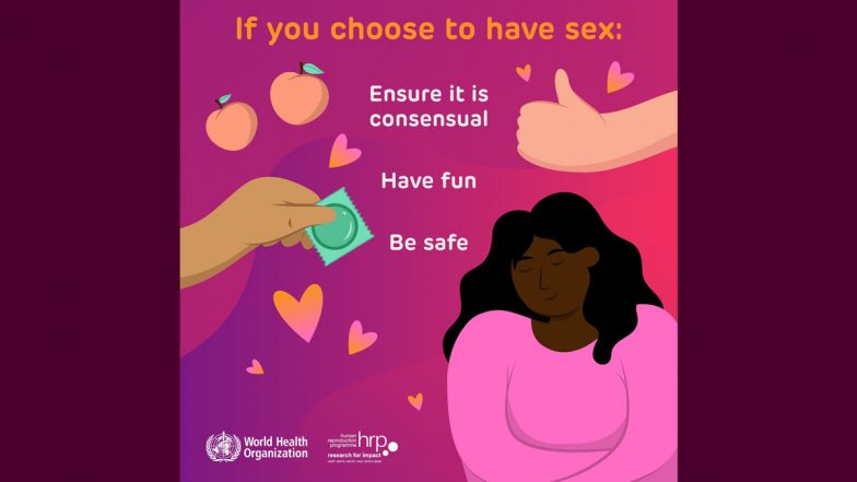 World Sexual Health Day 2022: WHO Celebrates Every Person’s Right to Sexual Well-Being, Shares Twitter Post With Tips for Safe Sex