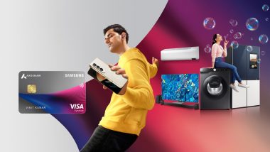 Samsung, Axis Bank Launch Co-Branded Credit Card in India Powered by Visa