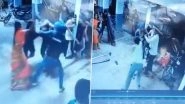 Video: Two Groups in Pune's Kirkatwadi Clash Over Drainage Water Dispute, Attack Each Other With Iron Rods and Wooden Sticks