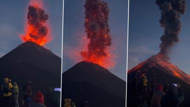 Video: People Go Too Close to Volcano Eruption For Taking Selfie, Leave Internet Concerned