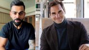 Virat Kohli Shares Message for Roger Federer After Latter’s Retirement From Professional Tennis, Says, ‘Aura You Brought On Court Was Unmatchable’ (Watch Video)