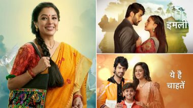 BARC TRP Ratings of Hindi Serials For This Week 2022: Anupamaa Rules the Top Position; Yeh Hai Chahatein and Imlie Compete for the Third Slot!