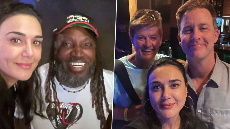 Preity Zinta Meets Chris Gayle, Punjab Kings Owner Shares Picture With West Indian Cricketer (See Post)