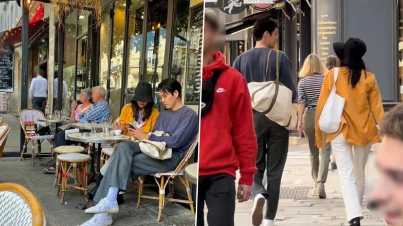 Shin Min-a and Kim Woo Bin Spotted on a Date by a Fan in Paris (View Pics)