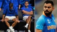 Fedal-Mania Grips Virat Kohli, Reacts to Rafael Nadal Crying for Roger Federer After Latter&rsquo;s Tennis Retirement, Calls It, &lsquo;Most Beautiful Sporting Picture Ever&rsquo;