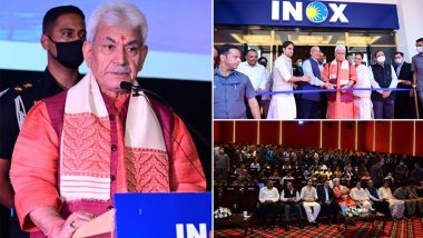 Jammu and Kashmir: LG Manoj Sinha Inaugurates First Multiplex, 3 Decades After Cinemas Were Shut