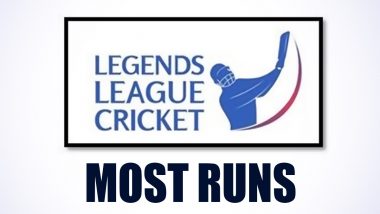 Most Runs in Legends League Cricket 2022: William Porterfield Finishes As Highest Run-Getter, Ashley Nurse Second