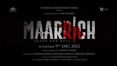 Maarrich: Tusshar Kapoor, Naseeruddin Shah’s Film to Arrive in Theatres on December 9!