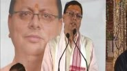India News | Uttarakhand: CM Pushkar Singh Dhami Holds Back Transfer of 74 UDD Officials