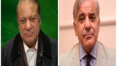 World News | Pakistan PM Shehbaz, Nawaz Sharif Agree on Conducting Next Elections at Stipulated Time